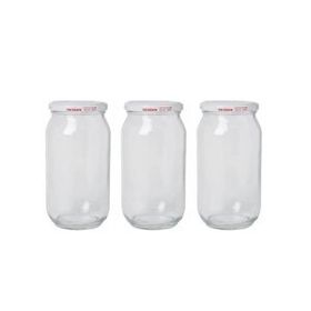 Paşabahçe 1000 cc Kapaklı 20'li Paket Konserve 1 lt Cam Kavanoz