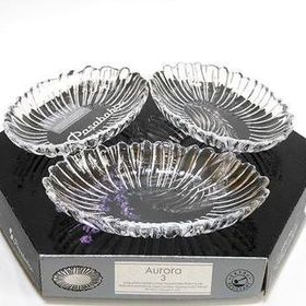 Paşabahçe 10545 Aurora 3'lü Oval Tabak