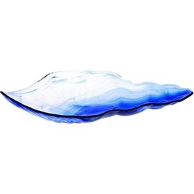 Paşabahçe 10654 Marine Batik 2x21 cm Mavi Servis Tabağı