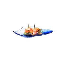 Paşabahçe 10654 Marine Batik 2x21 cm Mavi Servis Tabağı