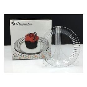 Paşabahçe 10708 Frezya 6'lı Şeffaf Tatlı Tabağı
