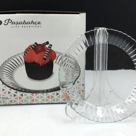 Paşabahçe 10708 Frezya 6'lı Şeffaf Tatlı Tabağı