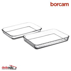 Paşabahçe 159075 Dikdörtgen 2'li Borcam