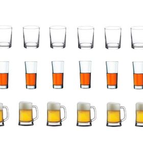 Paşabahçe 18 Parça Rakı Viski Shot Bardağı Seti