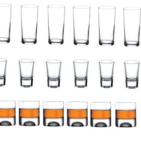 Paşabahçe 18 Parça Rakı Viski Shot Bardağı Seti