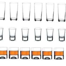 Paşabahçe 18 Parça Rakı Viski Shot Bardağı Seti