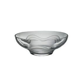 Paşabahçe 18168 El İmalatı Beyaz Dalgalı Kristal Kase