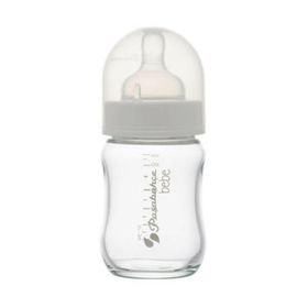 Paşabahçe 2 Li Borcam Emzikli 120 ml - Beyaz Cam Biberon