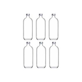 Paşabahçe 340 cc Bottle İconic 6 Adet Kapaklı Şişe