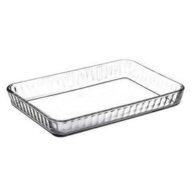 Paşabahçe 3800 cc Izgaralı Grill Tepsi Dikdörtgen Borcam