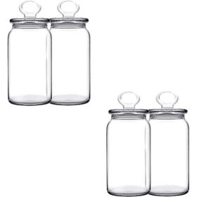 Paşabahçe 4 Adet 1130 cc Kitchen Slim Kavanoz