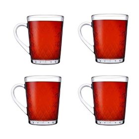 Paşabahçe 4 Adet Ruby Kulplu Bardak