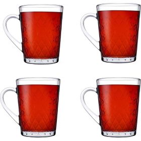 Paşabahçe 4 Adet Ruby Kulplu Bardak
