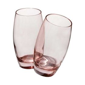 Paşabahçe 41020 Pembe Barrel 500 cc 3'lü Su Bardak