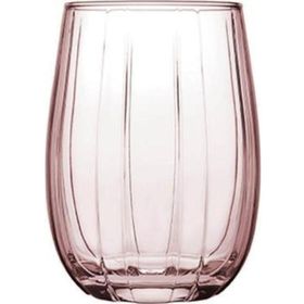 Paşabahçe 420405P Linka Pembe 6 Adet 380 cc Su Meşrubat Bardak