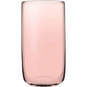 Paşabahçe 420805P Pembe Iconic 6'lı 365 cc Meşrubat Su Bardağı