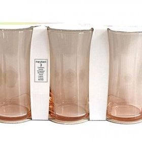 Paşabahçe 420845 Heybeli 345 ml 6 lı Pembe Su Bardağı
