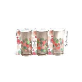 Paşabahçe 420845 Heybeli 345 ml 6 lı Pembe Su Bardağı