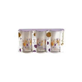 Paşabahçe 420845 Heybeli 345 ml 6 lı Pembe Su Bardağı