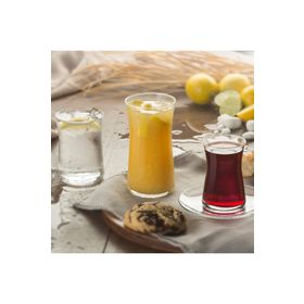 Paşabahçe 420845 Heybeli 345 ml 6 lı Pembe Su Bardağı