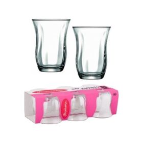 Paşabahçe 42191 95 cc 6 Adet Optikli Cihangir Çay Bardağı