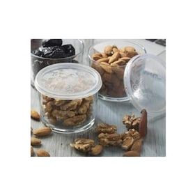Paşabahçe 42230 2 Adet Şeffaf Çiçek Kapaklı Saklama Kabı
