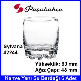 Paşabahçe 42244 Sylvana 6'lı Likör Bardağı