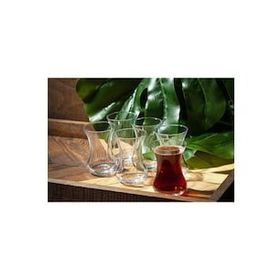 Paşabahçe 42381 V-Block Antimikrobiyal 6'lı İnce Belli Çay Bardağı