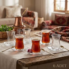 Paşabahçe 42611 6'lı Galata Çay Bardağı