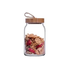 Paşabahçe 43583S00 860 ml Woody Bambu Kapaklı Kavanoz