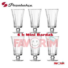 Paşabahçe 440186 6'lı Diamond Kahve Yanı Su Bardağı