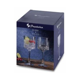Paşabahçe 440437 Elysia 4 Adet Ayaklı Çok Amaçlı Sunumluk Kokteyl Bardağı