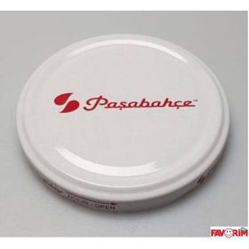 Paşabahçe 50 Adet Metal Beyaz Silikonlu Konserve Kavanoz Kapağı