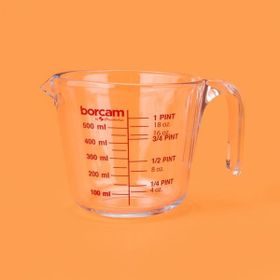 Paşabahçe 500 ml Şeffaf Borcam Ölçü Kabı