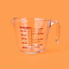 Paşabahçe 500 ml Şeffaf Borcam Ölçü Kabı