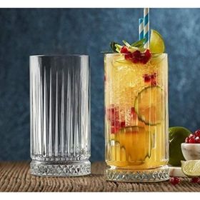 Paşabahçe 520445 365 cc Elysia Long Drink 4'lü Su Meşrubat Bardağı