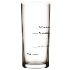 Paşabahçe 52138 İçelim Güzelleşelim 6'lı Rakı Bardağı