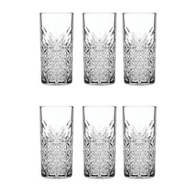 Paşabahçe 52820 Timeless 6 Adet Long Drink 295 CC Meşrubat Kokteyl Bardağı