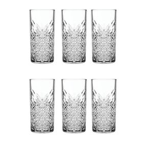 Paşabahçe 52820 Timeless 6 Adet Long Drink 295 CC Meşrubat Kokteyl Bardağı