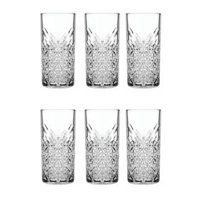 Paşabahçe 52820 Timeless 6 Adet Long Drink 295 CC Meşrubat Kokteyl Bardağı