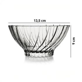 Paşabahçe 530024 Bouquet 4'lü 455 cc Cam Kase