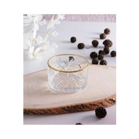 Paşabahçe 530040 9 CM 4'lü Timeless Golden Touch Kase