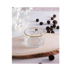 Paşabahçe 530040 9 CM 4'lü Timeless Golden Touch Kase