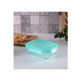 Paşabahçe 530186 1030 cc Yeşil Kapaklı Kilitli Saklama Kabı