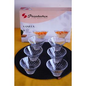 Paşabahçe 530436 Vanilla 6'lı 10 cm Cam Kase