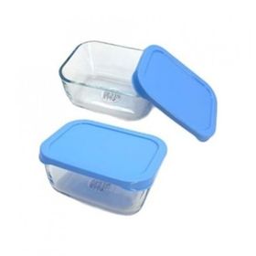 Paşabahçe 53733 Snow Box Mavi Kapak Saklama Kabı