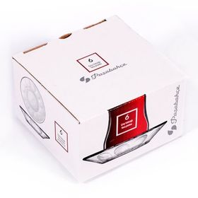 Paşabahçe 54411 Puanlı 6'lı Çay Tabağı