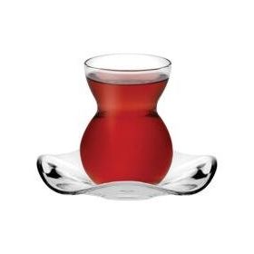 Paşabahçe 54631 Dantel 6'lı Çay Tabağı