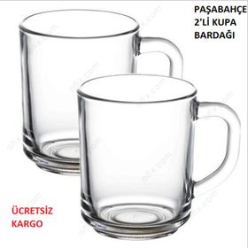 Paşabahçe 55029 2' Li Pub Cam Kulplu Kupa Bardak