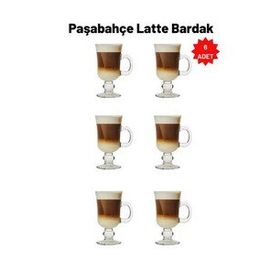 Paşabahçe 55141 İrish 6'lı Kulplu Latte Bardak